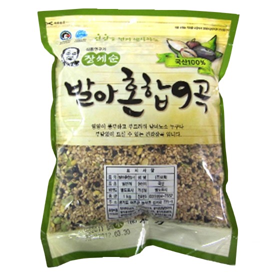장세순 발아 혼합 9곡 1kg