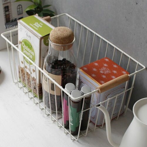 [불명] 사각 철망 바스켓 주방 거실 소품 바구니 철제 수납함 OCJ7Y 사각 철망 바스켓 주방 거실 소