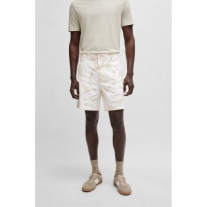 보스 24프로 SU24 레귤러핏 프린팅 쇼츠 팬츠 오픈 화이트 50512961131_이미지