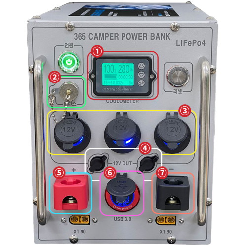  365캠퍼 인산철 파워뱅크 230AH