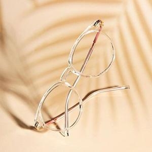  셀러허브 패션 JHP14QR3_51IG 화이트 투명 학생안경 시력보호 예쁜