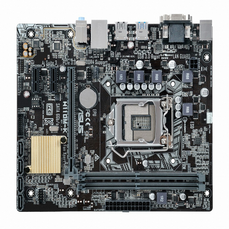 ASUS H110M-K 인텍앤컴퍼니 (벌크)_이미지