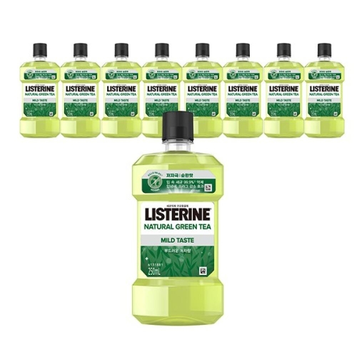 리스테린 내추럴 그린티 250ml (9개)_이미지