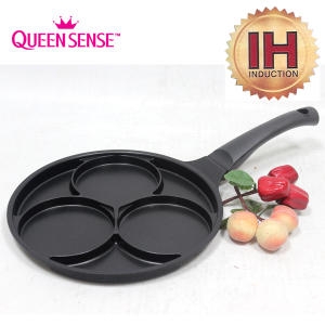 세신퀸센스 블랙 IH 에그팬 3구 (24cm)_이미지