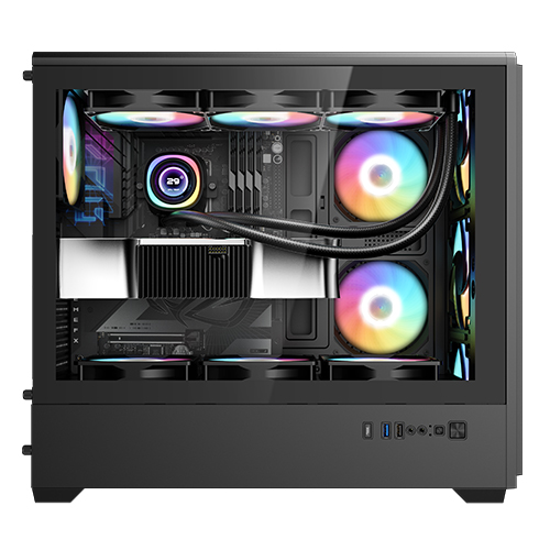 DAVEN D9 Mesh 나인팬 (블랙)_이미지