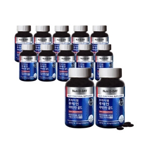 뉴트리디데이 프리미엄 루테인 지아잔틴 골드 500mg 60캡슐 (12개)_이미지