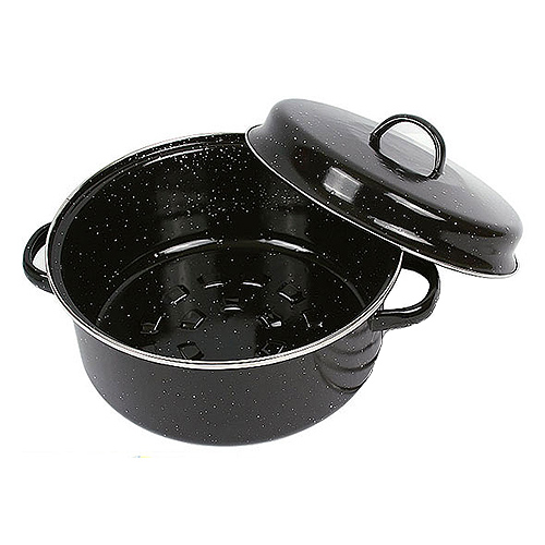 키친아트 ㅤ군고구마 직화구이냄비 원형 (26cm)_이미지