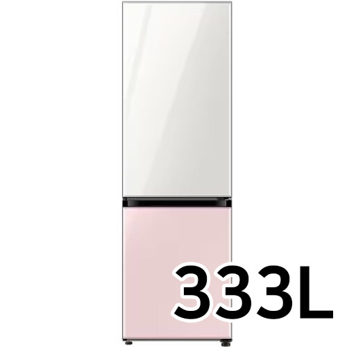 삼성전자 비스포크 키친핏 글램 RB33A3661 (화이트+핑크) (전국무료)_이미지