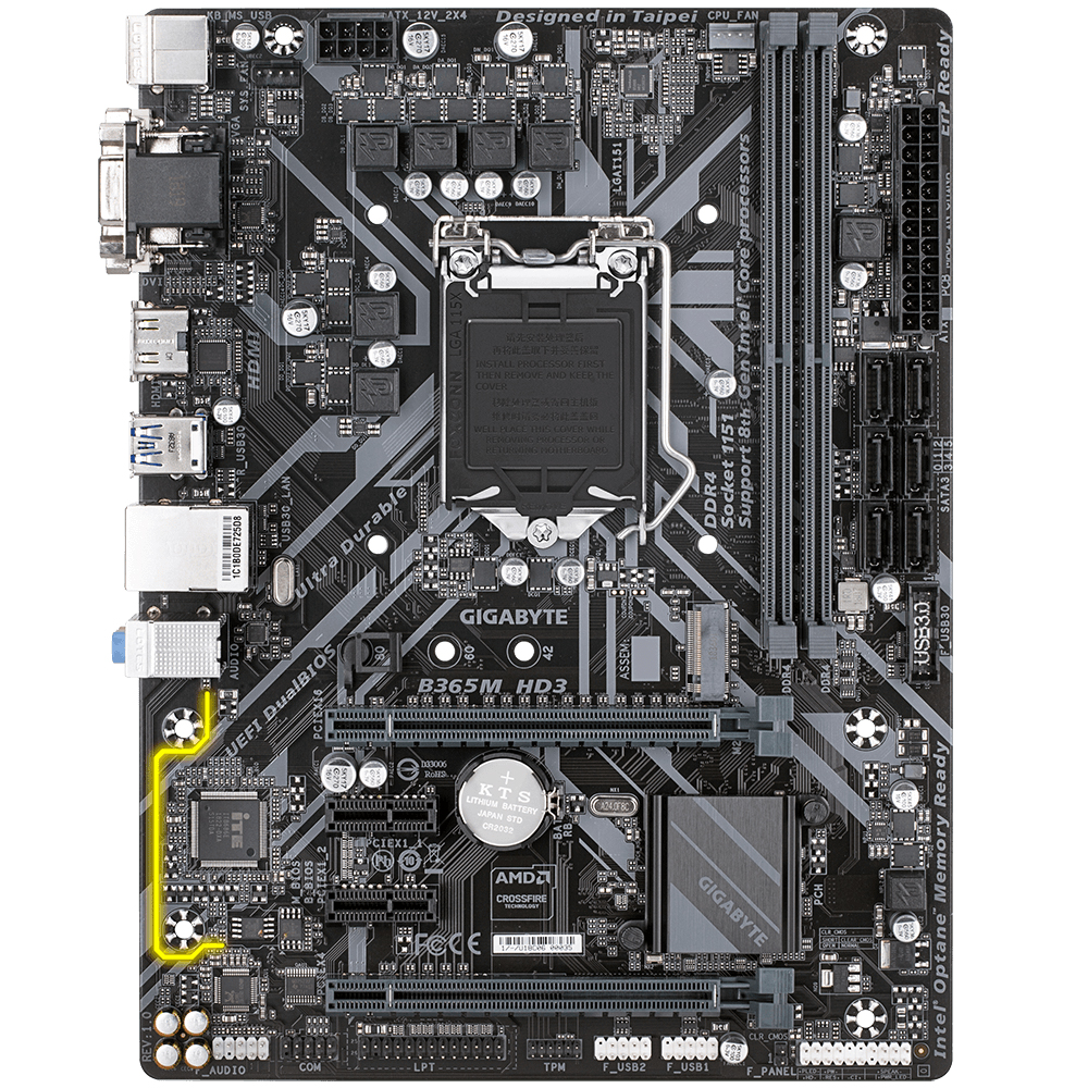 GIGABYTE B365M HD3 듀러블에디션 피씨디렉트_이미지
