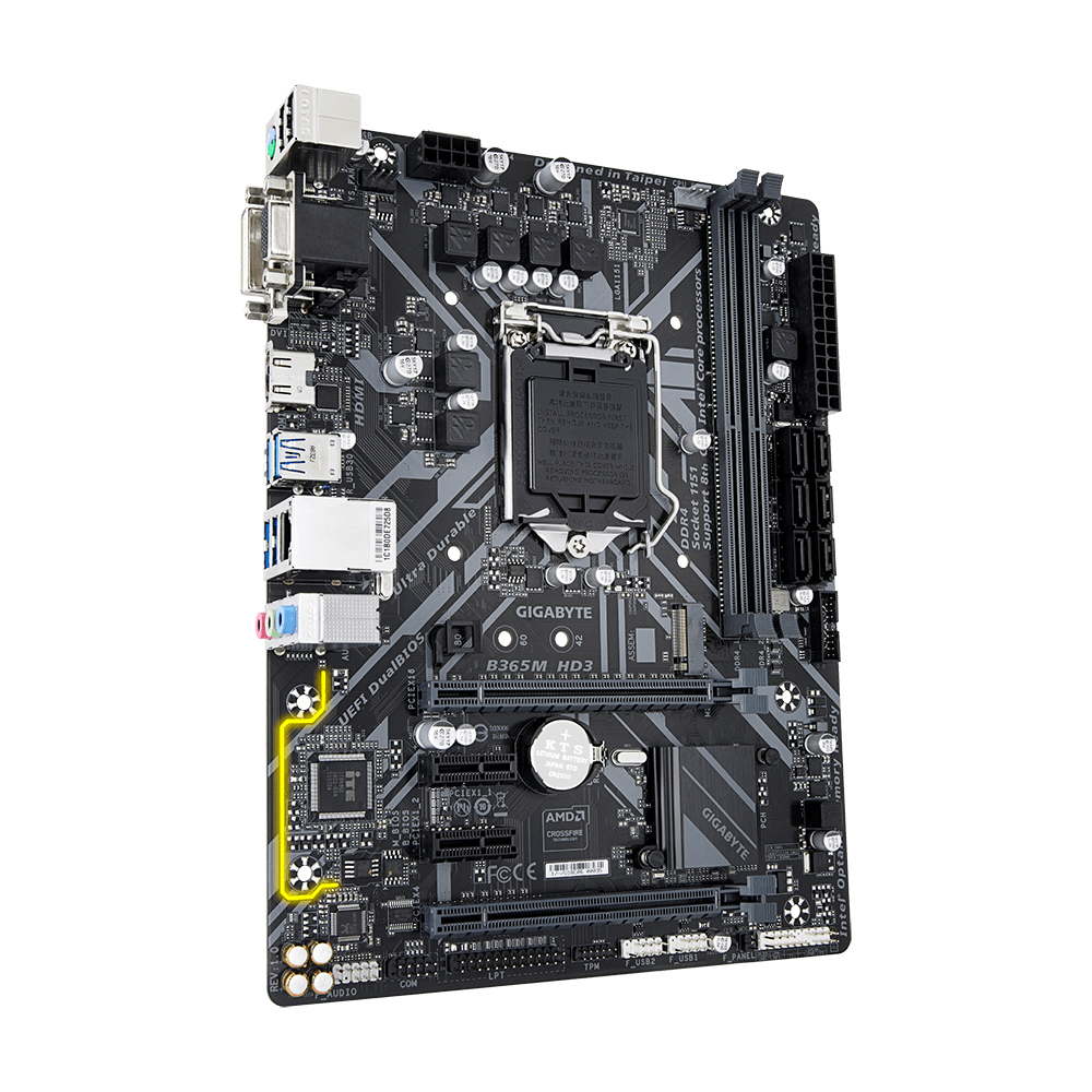 GIGABYTE B365M HD3 듀러블에디션 피씨디렉트_이미지