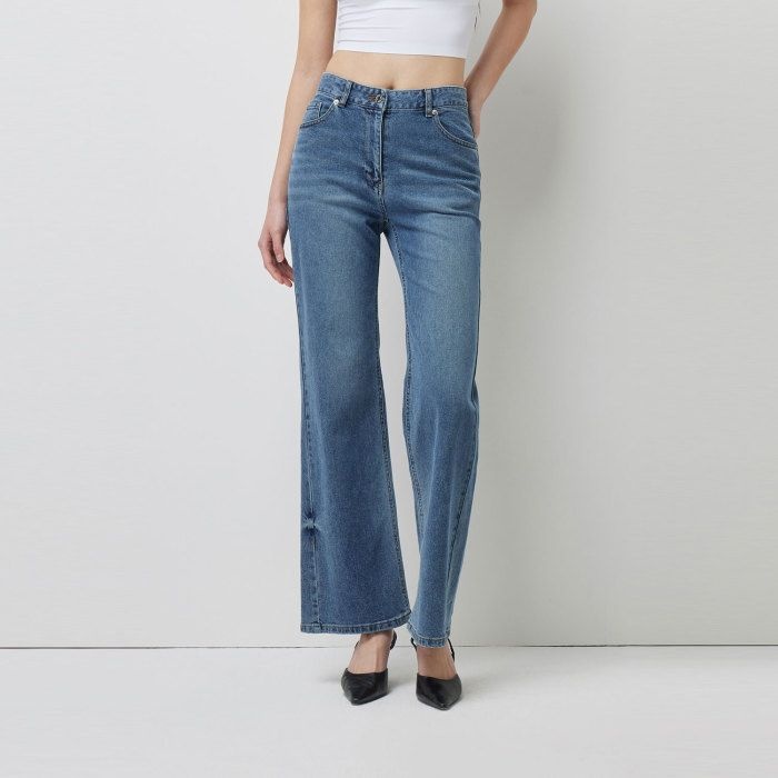 SISLEY 도밍고 슬림일자 데님 팬츠_SADP04611BL