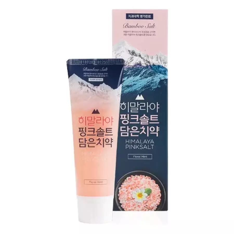페리오 히말라야 핑크솔트 담은치약 플로럴민트 100g (2개)_이미지