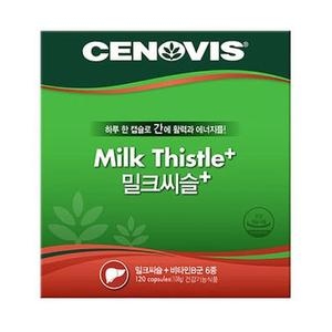 세노비스 밀크씨슬+ 120캡슐 (3개)_이미지