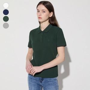 게스 YP2K9471 에센셜 코어 면피케 카라반팔티셔츠