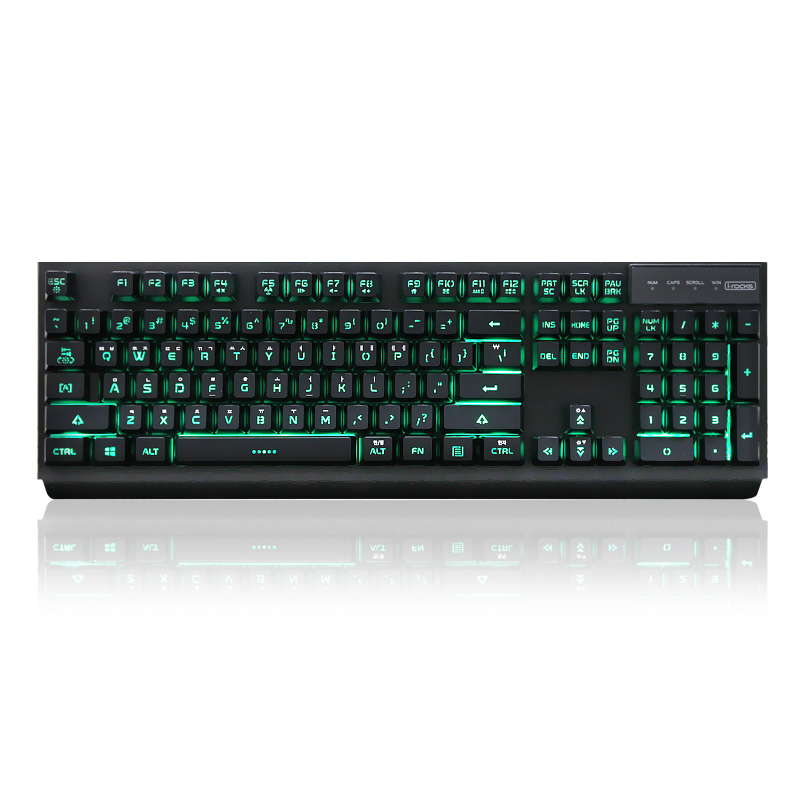 i-rocks K62E ILLUMINATED (블랙)_이미지