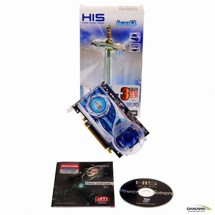 HIS 라데온 HD 5670 HDMI D5 512MB IceQ_이미지