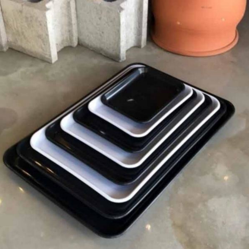 은성 직사각 34x52cm 7호 플라스틱 화분받침대