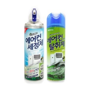 산도깨비 에어컨 세정제 탈취제 1+1 곰팡이/세균/냄새제거_이미지