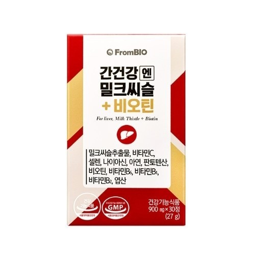  프롬바이오 간건강엔 밀크씨슬 30정 [6개]