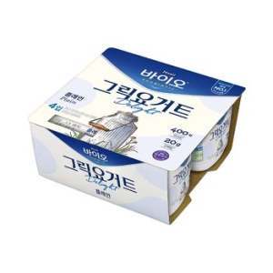 매일유업 매일바이오 그릭요거트 딜라이트 플레인 80g (4개)_이미지