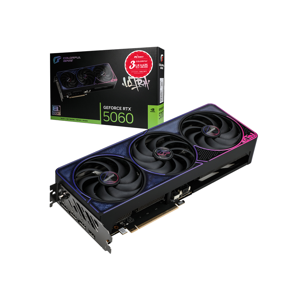COLORFUL iGame 지포스 RTX 5060 ULTRA OC D7 8GB 피씨디렉트