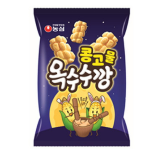 농심 콩고물 옥수수깡 60g (16개)_이미지