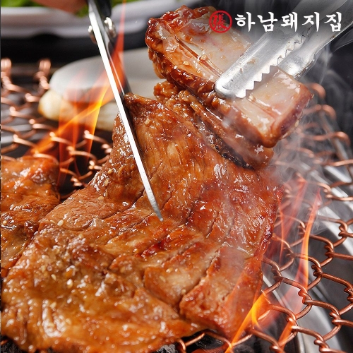 하남돼지집 양념돼지 한돈 포갈비 500g (2개)