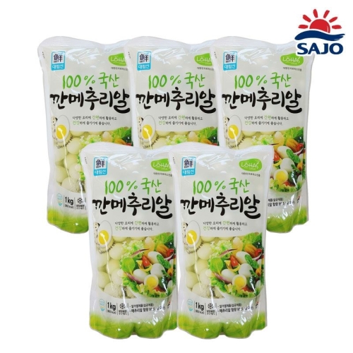 사조대림 대림선 깐메추리알 1kg (5개)_이미지