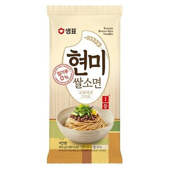 샘표식품 현미 쌀<b>소면</b> 400g