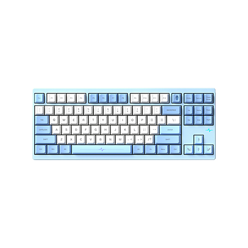 WOBKEY WOB CRUSH80 유무선 기계식 (블루)_이미지