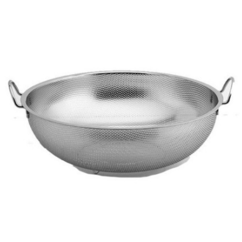 ㅤ보아미홈리빙 포스코304 펀칭 원형 양수 볼바구니 (35cm)_이미지