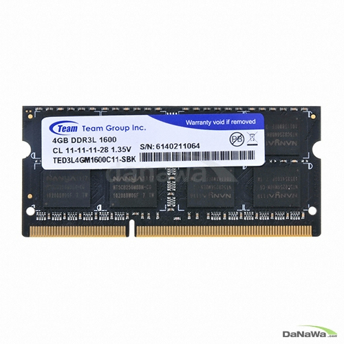 노트북 DDR3-1600 1.35V