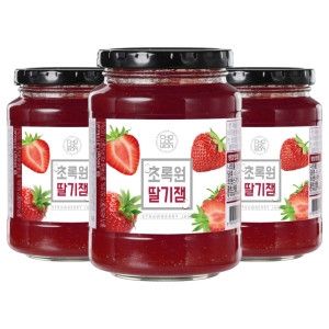 초록원 딸기잼 560g (3개)_이미지