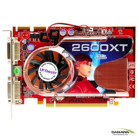 유니텍전자 라데온 HD 2600XT 익스트림 DDR3 256MB_이미지