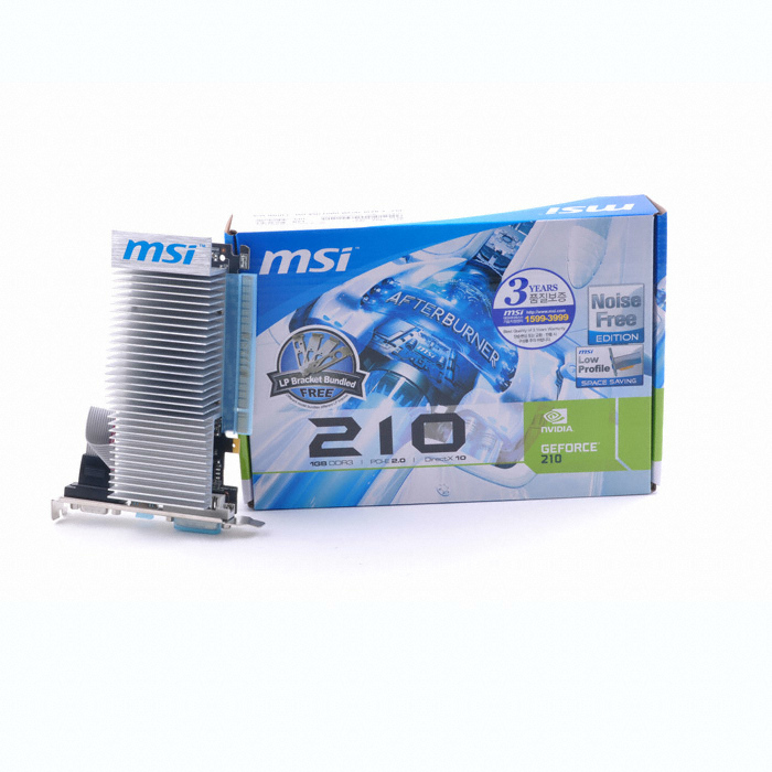 지포스 G210 N210-MD1GD3H/LP D3 1GB 무소음 대원씨티에스