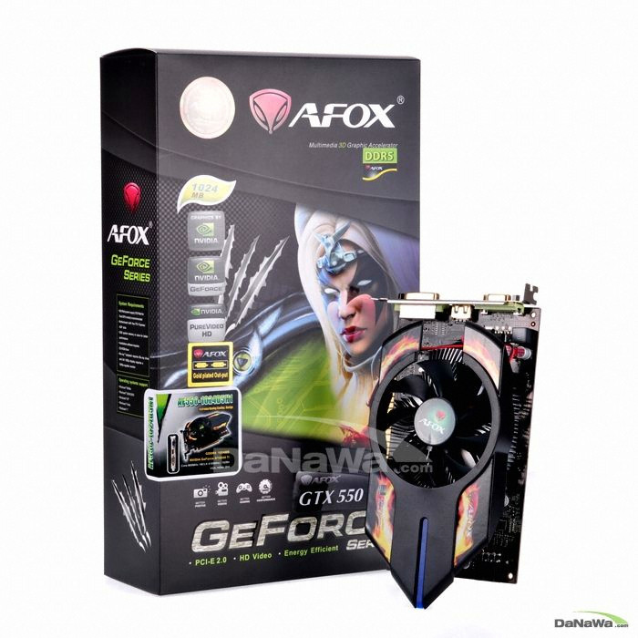AFOX ������ GTX550 Ti D5 1GB