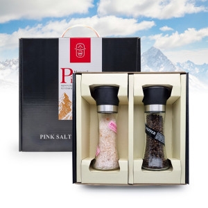 소금명가 히말라야 핑크소금 통후추 2종 선물세트이미지입니다. 누르면 해당 게시물로 새창이동합니다.
