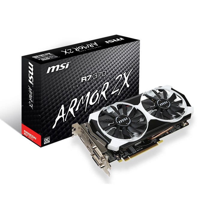 MSI �󵥿� R7 370 OC ���� �Ƹ� 2X D5 2GB