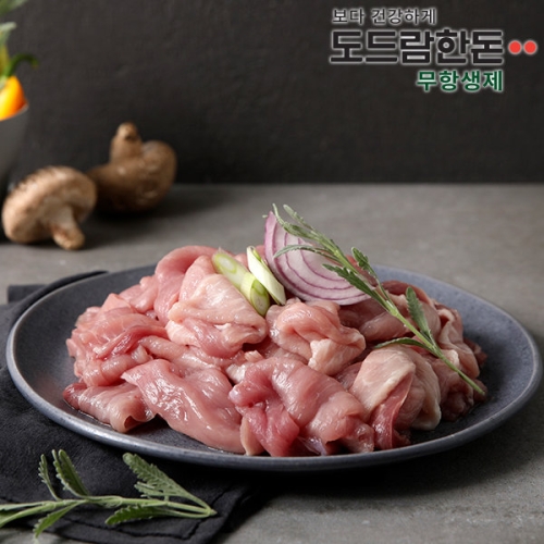 도드람푸드 도드람한돈 무항생제 뒷다리 불고기용 500g (1개)_이미지