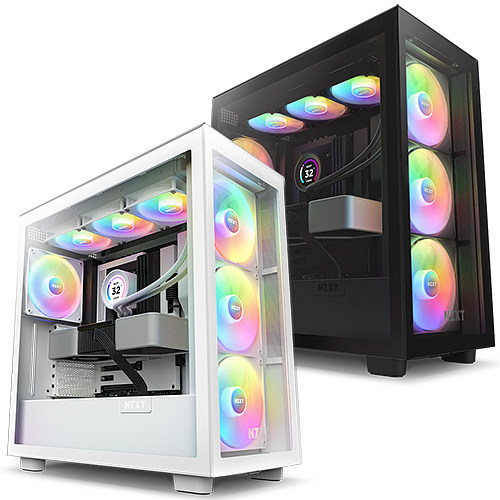 NZXT H7 Elite RGB (매트 화이트)