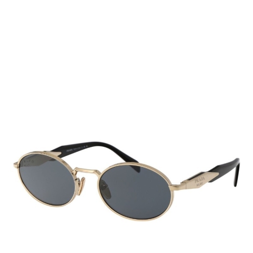 프라다 메탈 오벌 렌즈 선글라스 0PR65ZS ZVN09T