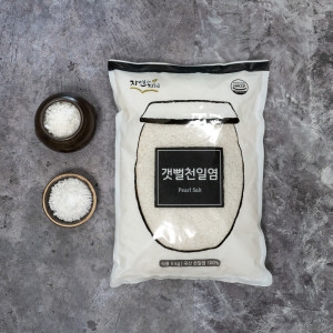 자연의지혜 갯뻘 천일염 5kg 우수천일염인증HACCP인증유네스코세계자연유산_이미지