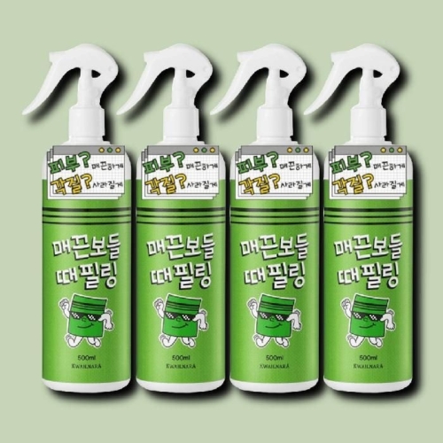 과일나라 매끈보들 때필링 500ml (4개)_이미지