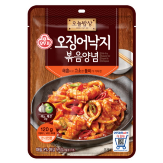 오늘밥상 오징어낙지 볶음양념 120g (20개)_이미지