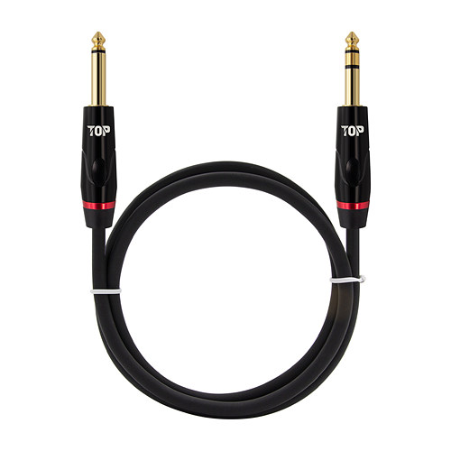 탑라인에이치디 HDTOP HT-TP 국산 5.5mm 모노 to 5.5mm 스테레오 케이블 (1.5m, HT-TP276)_이미지