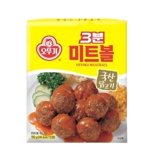 오뚜기 3분 미트볼 150g (15개)_이미지