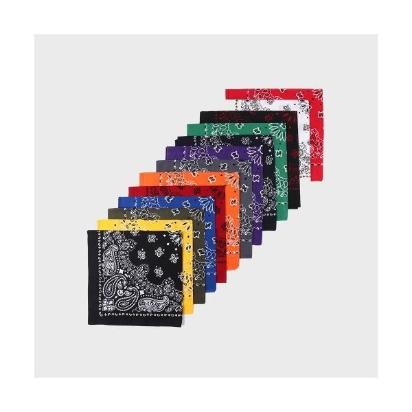 로스코 4143 22인치 트레인맨 페이즐리 반다나 13컬러 ACC003 3031891