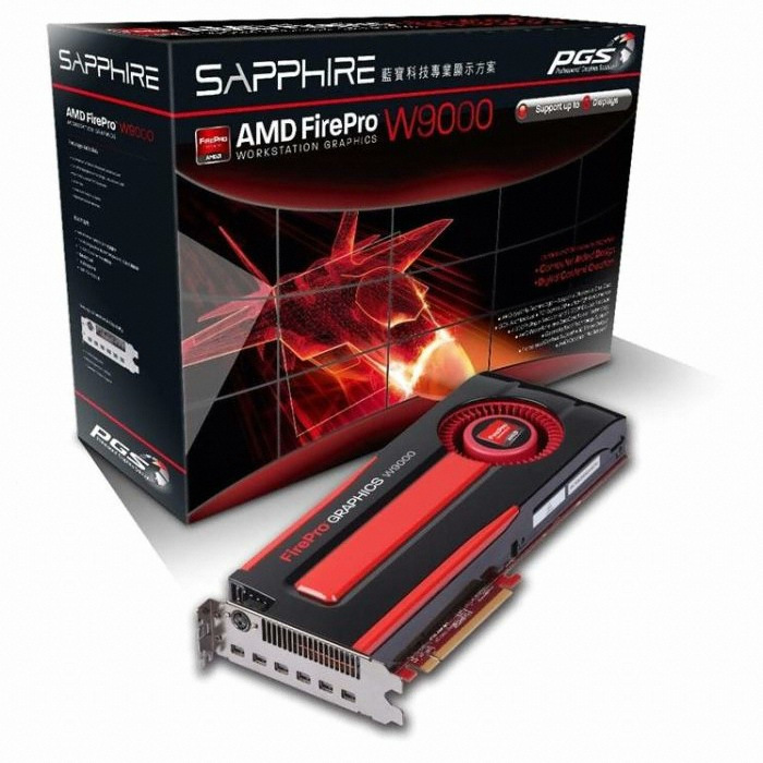 AMD FirePro W9000 D5 6GB ������