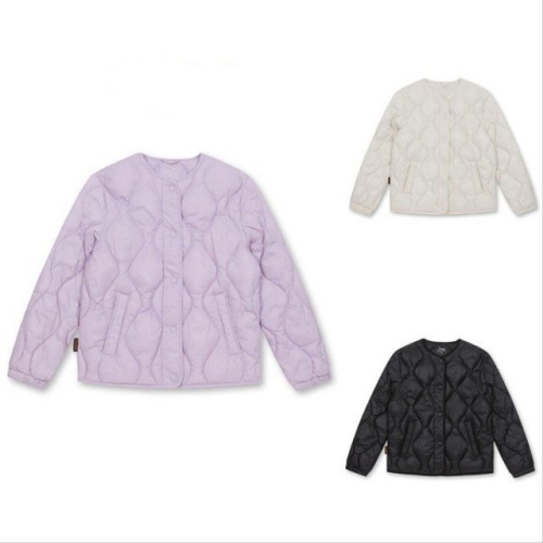 폴햄키즈 물결 퀼팅 에코다운 경량자켓 (PKD4JP2210)_이미지