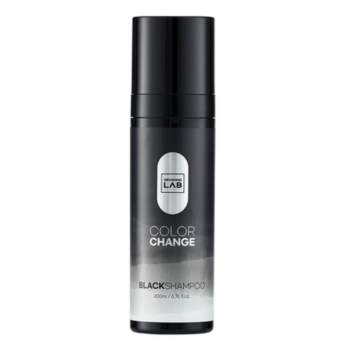 그루밍랩 컬러체인지 블랙 샴푸 200ml (4개)_이미지